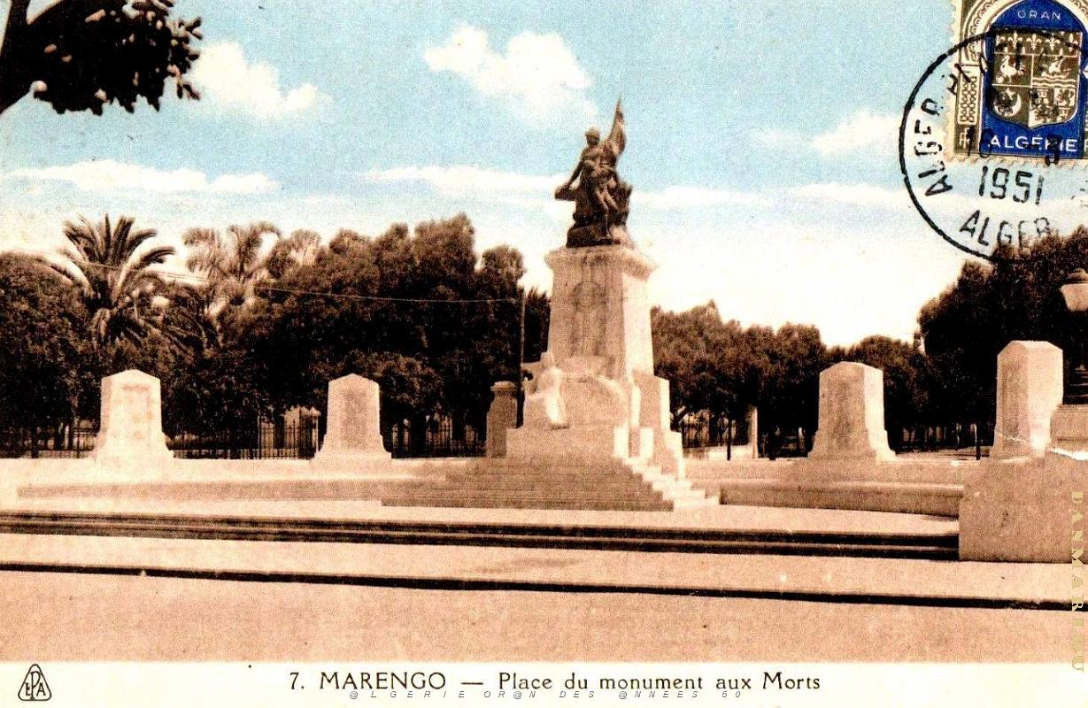 Marengo - Place du Monument aux Morts - 1951.jpg